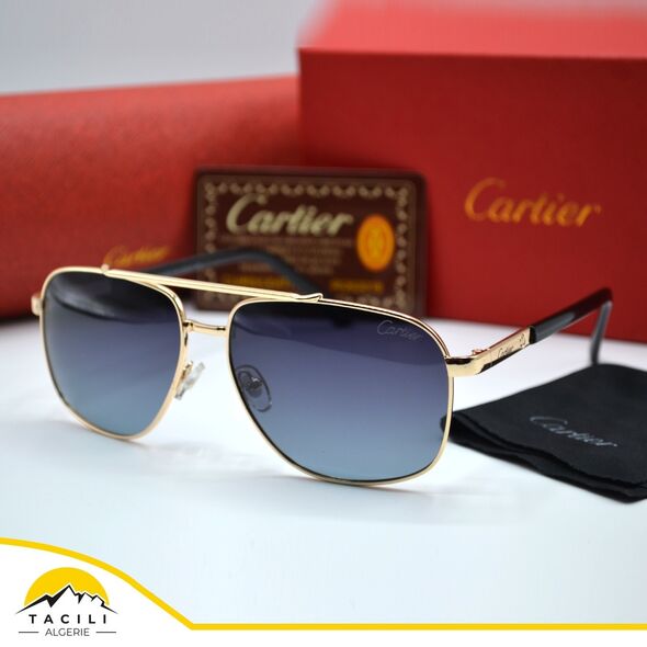 نظارات شمسية مستقطبة نوعية رفيعة ذهبية اللون